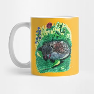 Curious Hedgehog Mug